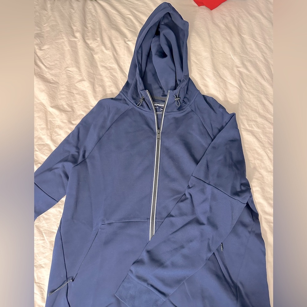 Express Reflective Zip-up Hoodie